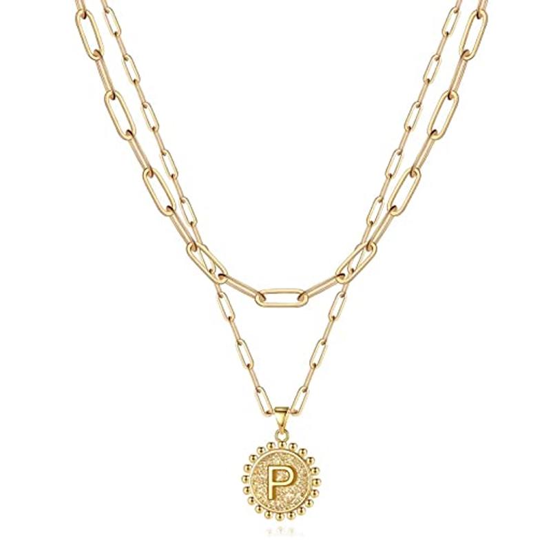 Avelena | Gold Initialhalsketten Für Frauen