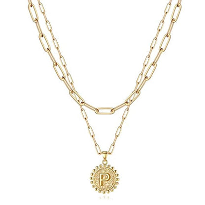 Avelena | Gold Initialhalsketten Für Frauen