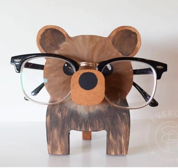 Avelena | Wagglasses Tierförmige Halterung für Brillen - Handgefertigt