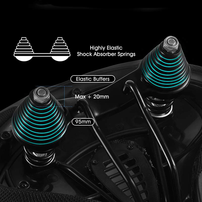 Avelena | ComfortRide Extra Breiter Fahrradsattel | Schmerzfreier Sitz | Ergonomischer Sattel für lange Fahrten