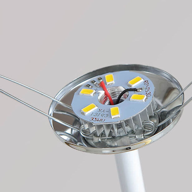 Avelena | AureLoom Nordic Vintage Tischlampe | Stoffkegel | Massivholz | LED-Licht | Dimmbare Optionen | Dekorativ für Zuhause