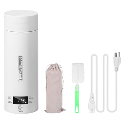 Avelena | 17Oz Edelstahl Reise Elektro Wasserkocher mit 4 Temperaturvoreinstellungen