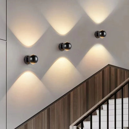 Avelena | Purelight 180° Drei-Stangen Wandleuchte