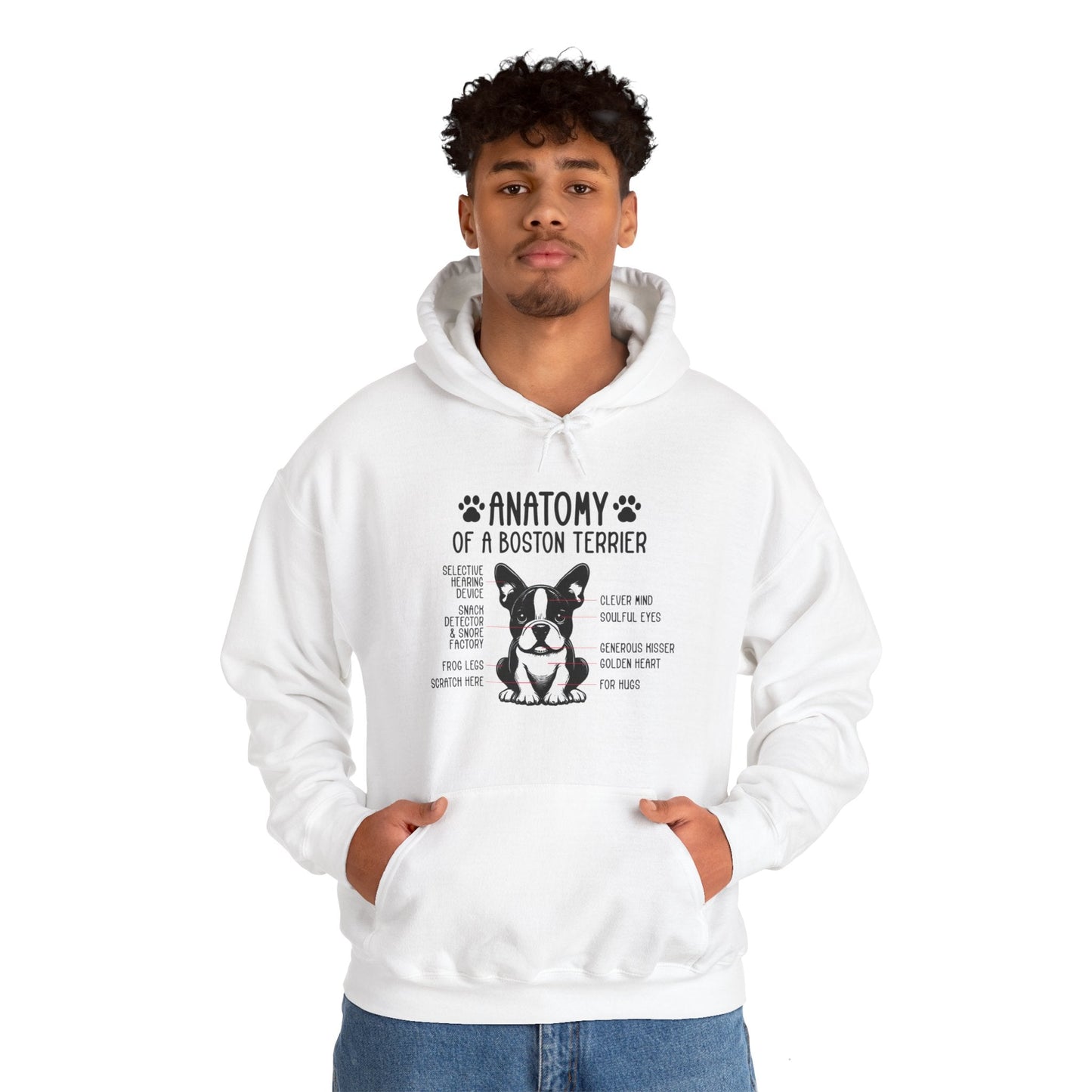 Avelena | Liberty Unisex Hoodie Für Boston Terrier Liebhaber