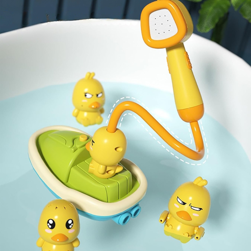Avelena | Badspielzeugset Schwimmende Enten Duschspray