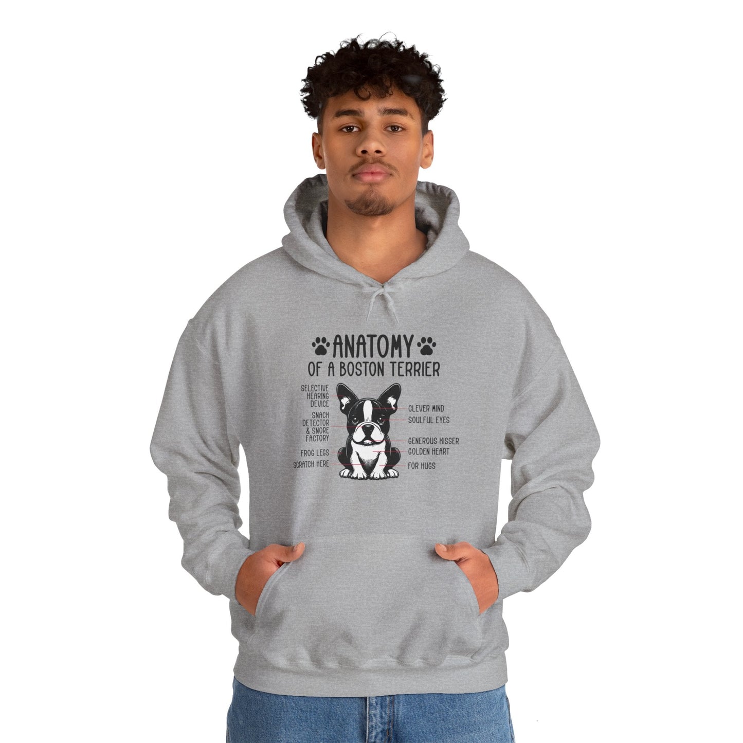 Avelena | Liberty Unisex Hoodie Für Boston Terrier Liebhaber