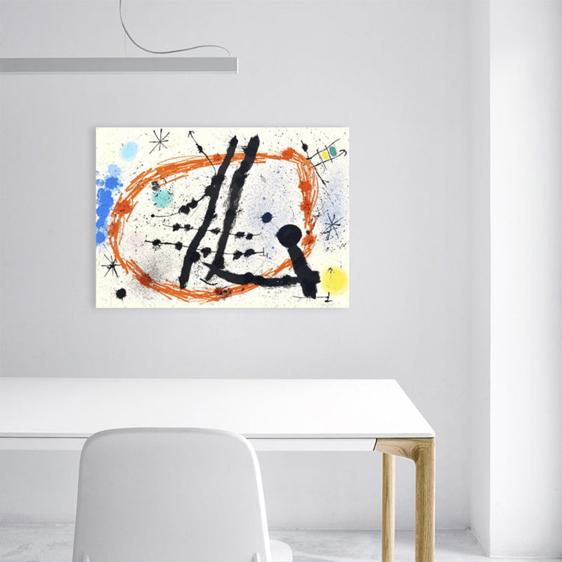 Avelena | Texturierte Handbedruckte Wanddekoration Im Modernen Kunststil Auf Leinwand für Die Küche, Mehrere Größen