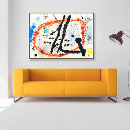 Avelena | Texturierte Handbedruckte Wanddekoration Im Modernen Kunststil Auf Leinwand für Die Küche, Mehrere Größen