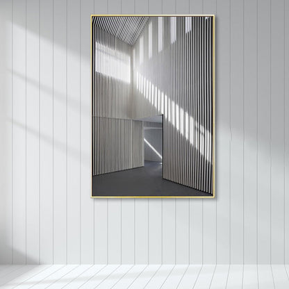 Avelena | Foto Flur Leinwand Zeitgenössischer Stil Gebäude Malerei In Hellen Farben für Das Studienzimmer