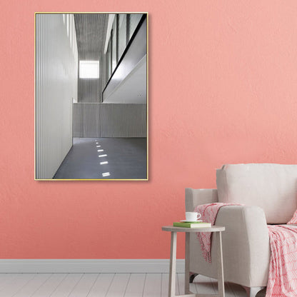 Avelena | Foto Flur Leinwand Zeitgenössischer Stil Gebäude Malerei In Hellen Farben für Das Studienzimmer