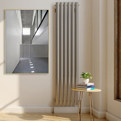 Avelena | Foto Flur Leinwand Zeitgenössischer Stil Gebäude Malerei In Hellen Farben für Das Studienzimmer