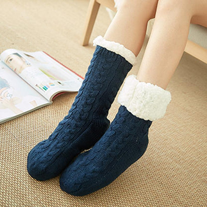 Avelena | Ultra-Plüsch Weiche Rutschfeste Socken, 1 Paar