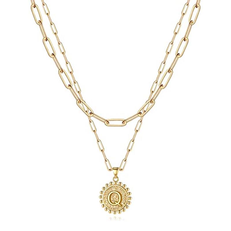 Avelena | Gold Initialhalsketten Für Frauen