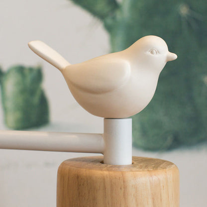 Avelena | NordicDome - Metall und Holz Wandlampe mit Vogel für das Kinderzimmer