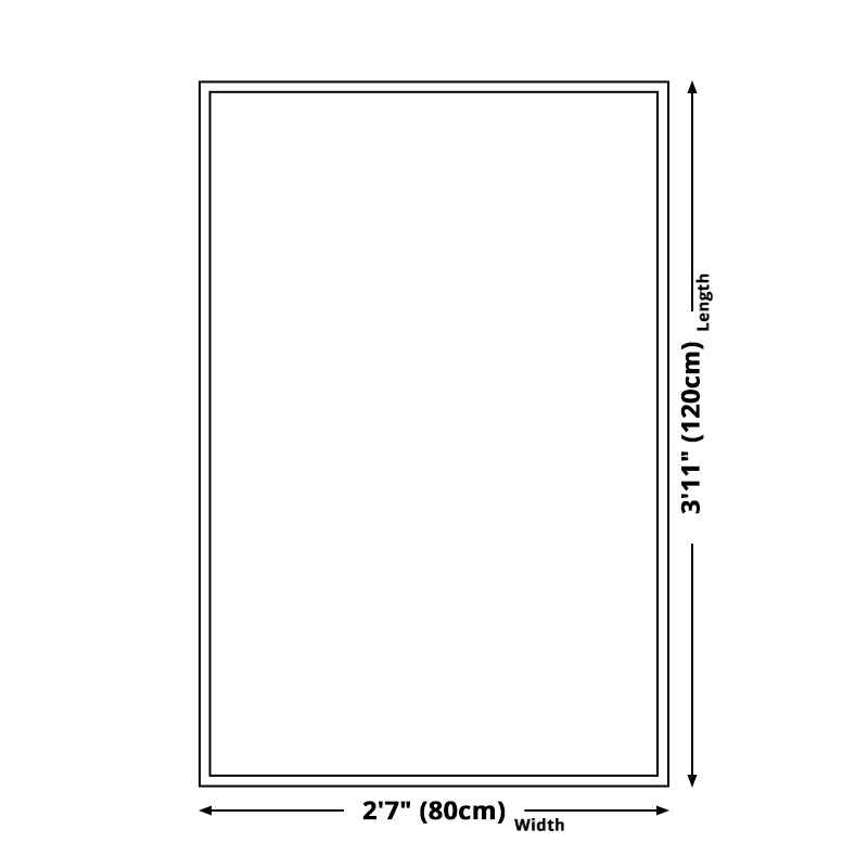 Avelena | Bunter Neuheits-Teppich Polyester Colorblock Linienmuster Teppich Waschbarer Teppich für das Schlafzimmer