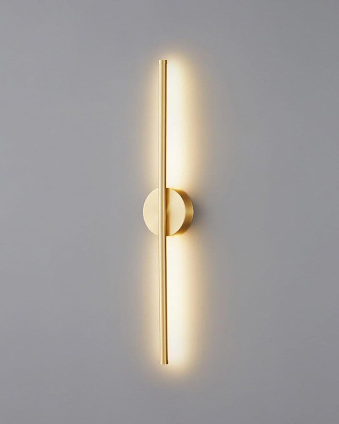 Avelena | Moderne Lineare LED Wandleuchte - Gold