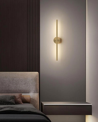 Avelena | Moderne Lineare LED Wandleuchte - Gold
