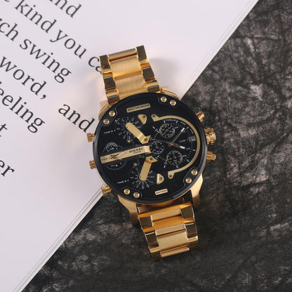 Avelena | Edelstahl Chronograph Quarz Uhr