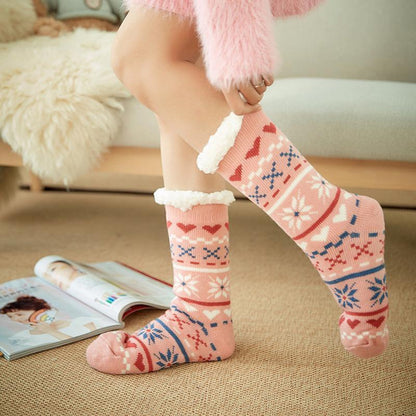 Avelena | Ultra-Plüsch Weiche Rutschfeste Socken, 1 Paar