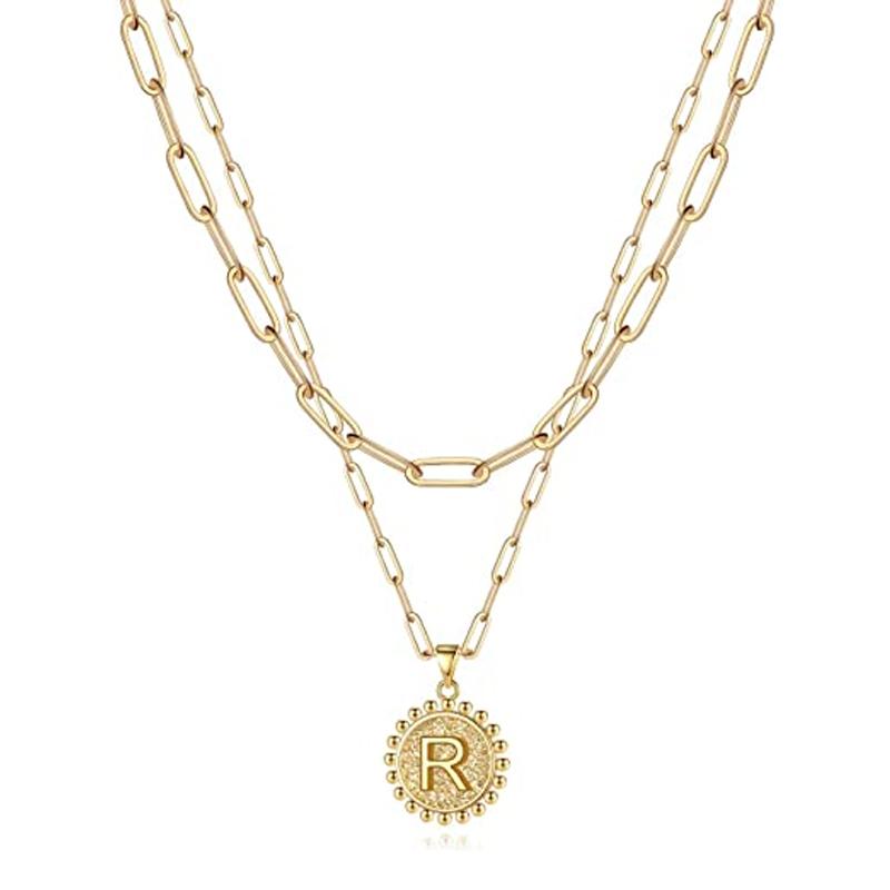 Avelena | Gold Initialhalsketten Für Frauen