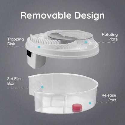 Avelena | USB Silent Fly Trap | Environmentally friendly, non-toxic and effective for indoor and outdoor use