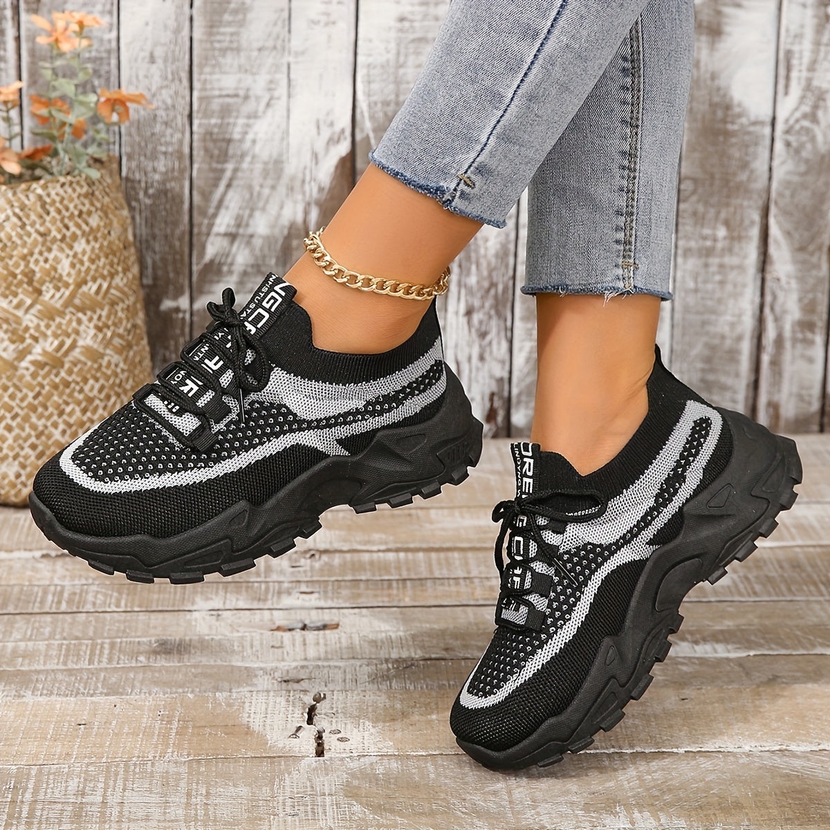 Avelena - Plateau Sneakers für Damen