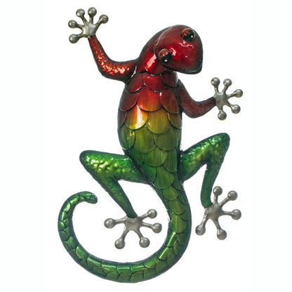 Avelena | Gecko Metall Wandkunst