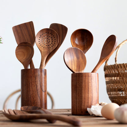 Avelena | Teakholz Besteckset