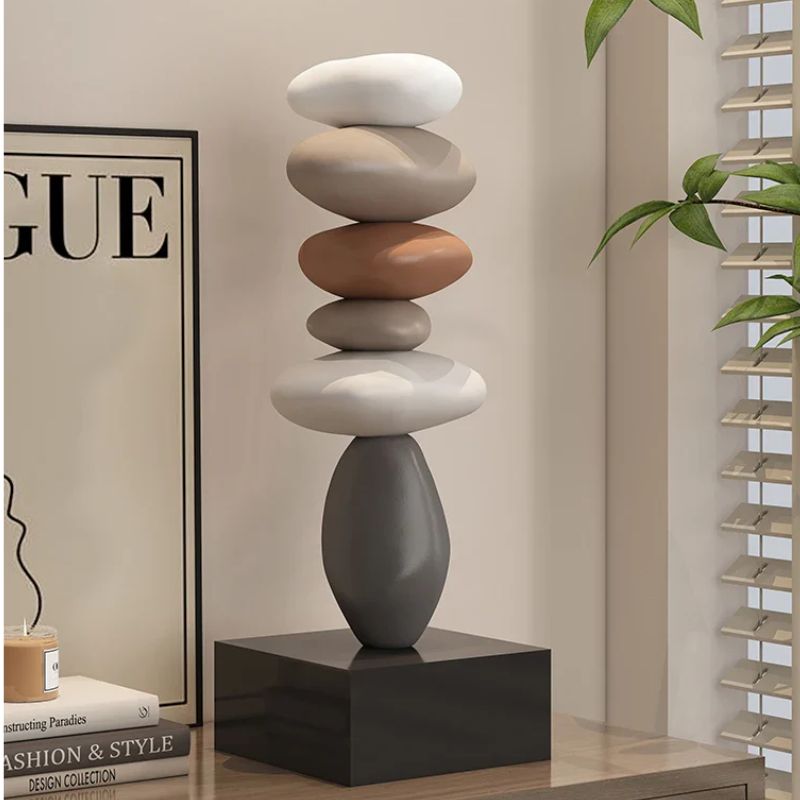 Avelena | Balanture-Skulptur – Modernes Zen-Dekor für eine friedliche und entspannende Atmosphäre