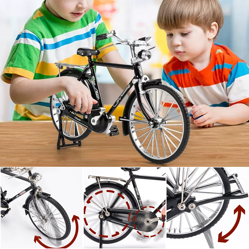 Avelena | Retro Fahrrad Modell Ornament für Kinder