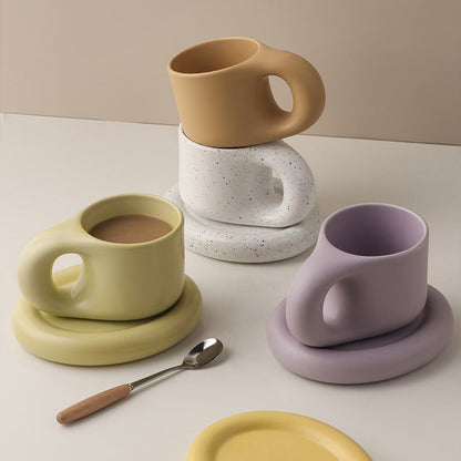 Avelena | Nordic Minimalist Süße Dicke Tasse