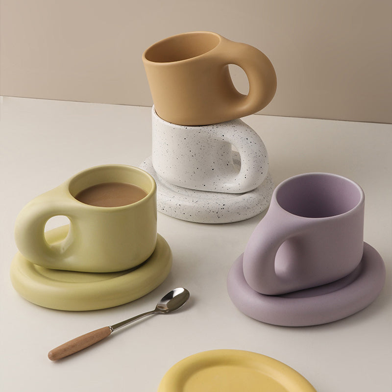 Avelena | Nordic Minimalist Süße Dicke Tasse