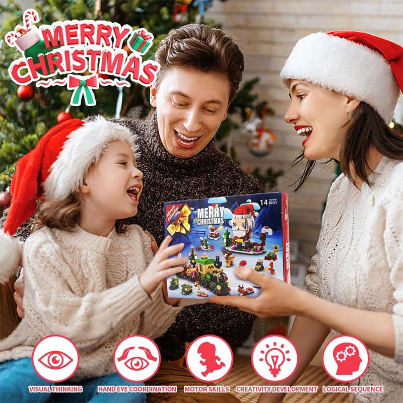 Avelena | 2024 Weihnachts-Bausteine Geschenkbox