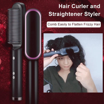 Avelena | Neue Haar Glättbürste