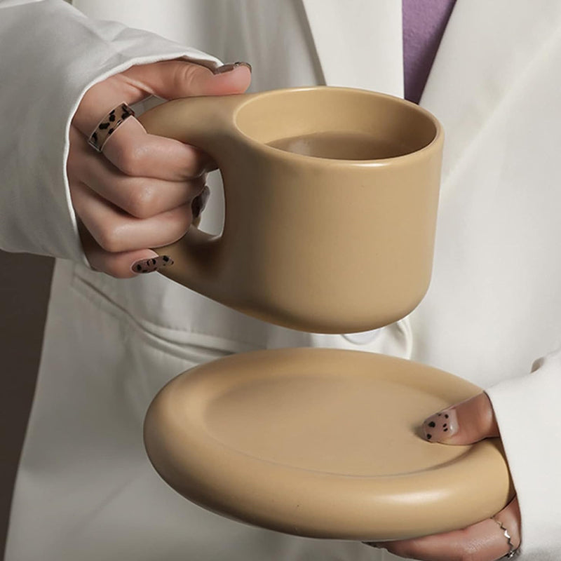 Avelena | Nordic Minimalist Süße Dicke Tasse