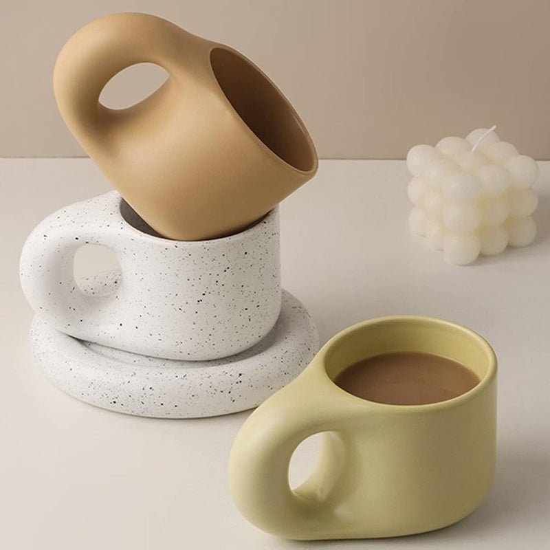 Avelena | Nordic Minimalist Süße Dicke Tasse