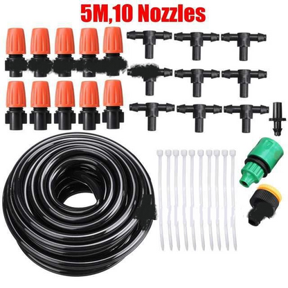 Avelena | Automatisches Bewässerungssystem Set – Tropfbewässerung für Gartenpflanzen