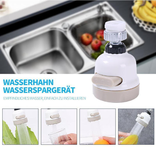 Avelena | Wasserhahnkopf - 360 ° drehbarer ABS-Wasserhahn-Sprühkopfhahn
