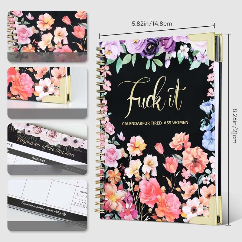 Avelena | F*Ck It 2025 Planer für Müde Frauen