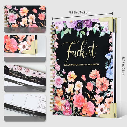 Avelena | F*Ck It 2025 Planer für Müde Frauen