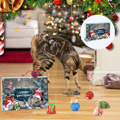 Avelena | Weihnachts-Countdown 2024 – Adventskalender für Katzenspielzeug