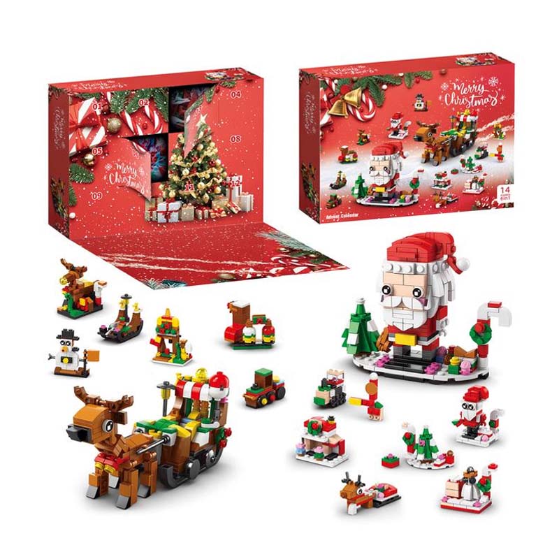 Avelena | 2024 Weihnachts-Bausteine Geschenkbox