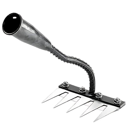 Avelena | Weed Rake | Ultra-durable steel teeth & ergonomic handle for effortless garden care