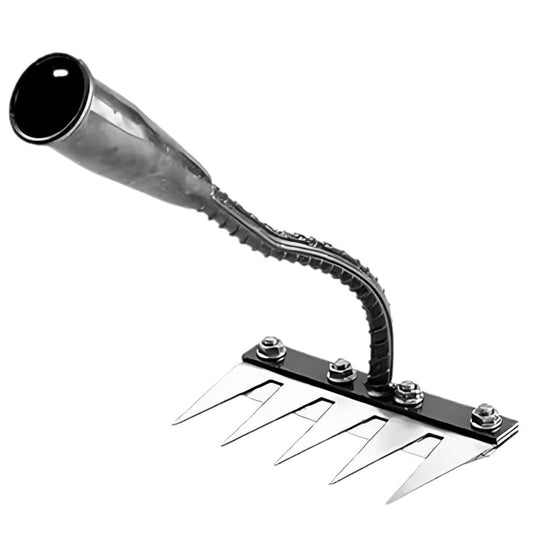Avelena | Weed Rake | Ultra-durable steel teeth & ergonomic handle for effortless garden care