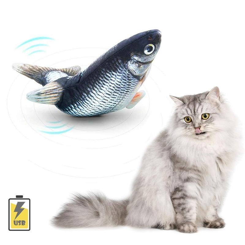 Avelena | Simulation Usb Laden Katze Fisch Spielzeug