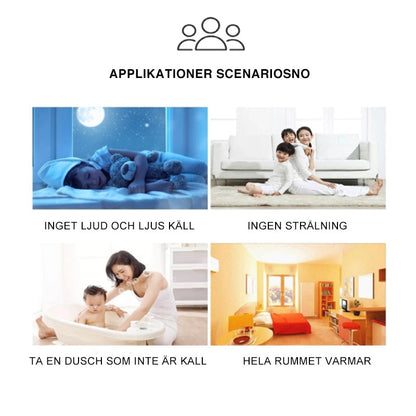 Avelena | Transportabler Heizstrahler für Zuhause und Büro
