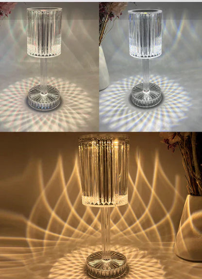 Avelena | Dimmbare Kristall-tischleuchte Mit Modernem Design