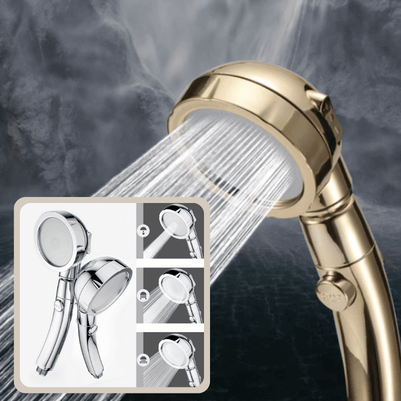 Avelena | Powerhead 3-In-1 Duschkopf und Schlauch