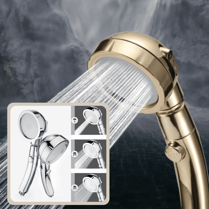 Avelena | Powerhead 3-In-1 Duschkopf und Schlauch