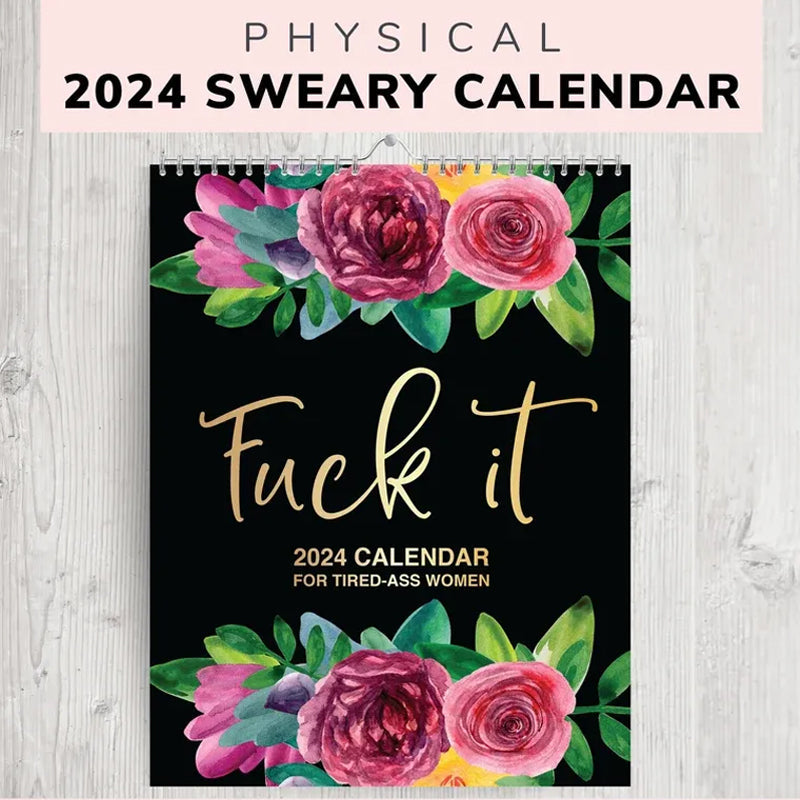 Avelena | 2024 Kalender für müde Frauen
